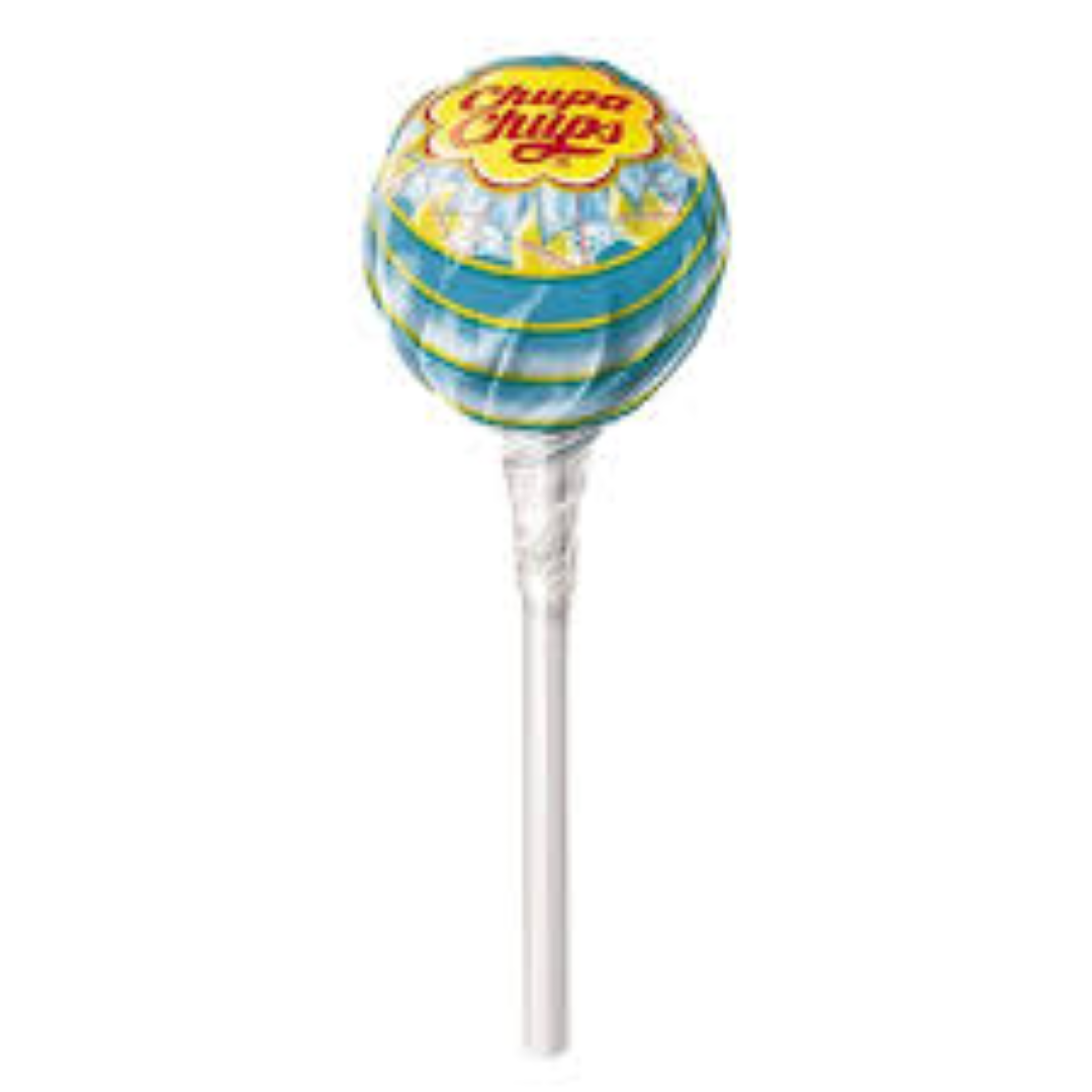 CHUPA CHUPS LOLLIPOP BLUE BAG 9G*30